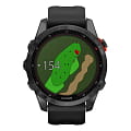 Garmin Garmin Fenix 7s 010-02539-13 электронные мужские часы часы, крупный план цветной циферблат