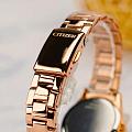 Citizen Citizen Eco-Drive FE1252-82X женские часы розовый циферблат на запястье