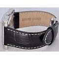 Orient Orient ETAC004B (FETAC004B) classic automatic японские мужские часы на браслете кожа + текстиль боковой вид