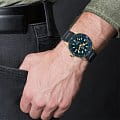 Rado Rado Captain Cook Automatic Bronze R32504205 механические мужские часы часы, крупный план синий циферблат