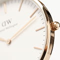 Daniel Wellington Daniel Wellington Classic Bayswater DW00100279 petite шведские женские часы на браслете нейлон боковой вид
