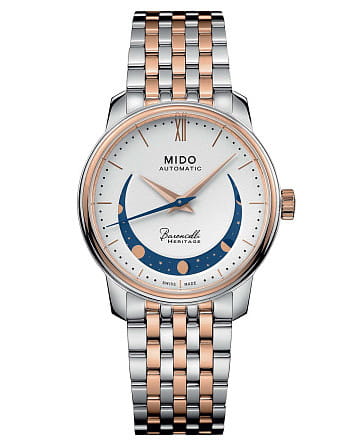 Mido Baroncelli Smiling Moon Lady M027.207.22.010.01