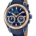 Jaguar Jaguar Connected J960/1  J960/1 кварцевые мужские часы  синий циферблат, браслет кожаный — вид спереди