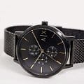 Armani Exchange Armani Exchange Cayde  AX2716  — задняя крышка металл сталь корпуса итальянские часы