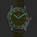 Aviator Aviator Douglas Day-Date V.3.35.0.278.4 мужские часы зеленый циферблат на запястье