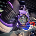 Casio Casio G-Shock GA-140-6AER электронные мужские часы часы, крупный план черный циферблат
