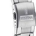 Festina F20463/1 наручные мужские часы застежка крупным планом
