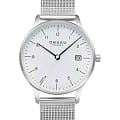 Obaku Obaku Chia Lille V298LDCWMC  V298LDCWMC кварцевые женские часы  белый циферблат, браслет нержавеющая сталь — вид спереди