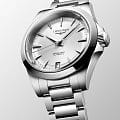 Longines Longines Conquest L3.430.4.72.6 conquest швейцарские женские часы на браслете нержавеющая сталь боковой вид