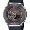 Casio Casio G-Shock GM-2100CH-1A GM GM-2100CH-1A электронные мужские часы  черный циферблат, браслет полимер — вид спереди
