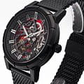 Pierre Lannier Pierre Lannier Automatic 321C438  французские мужские часы на браслете нержавеющая сталь с ip-покрытием боковой вид