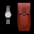  Longines Longines Master Collection L2.793.5.57.7 на белом фоне — вид анфас