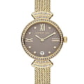 Cerruti 1881 Cerruti 1881 Cerrisi CIWLH2205503  CIWLH2205503 кварцевые женские часы  бежевый циферблат, браслет нержавеющая сталь с ip-покрытием — вид спереди