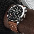 Breitling Breitling Super Avi B04 Chronograph GMT 46 P-51 Mustang AB04453A1B1X1 мужские часы черный циферблат на запястье