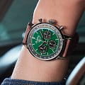 Breitling Breitling Top Time Ford Mustang A253101A1L1X1 мужские часы зеленый циферблат на запястье
