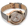 Swarovski Swarovski Octea Lux Chrono 5452495  швейцарские женские часы на браслете кожаный боковой вид