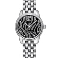 Certina Certina DS-8 Lady C033.051.11.058.00 DS 8 C0330511105800 кварцевые женские часы  черный циферблат, браслет нержавеющая сталь — вид спереди