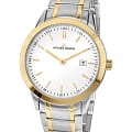 Jacques Lemans Jacques Lemans  Classic 1-2096E  1-2096E кварцевые мужские часы  белый циферблат, браслет нержавеющая сталь — вид спереди
