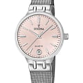 Festina Festina Mademoiselle F20712/3  F20712/3 кварцевые женские часы  розовый циферблат, браслет нержавеющая сталь 316l — вид спереди