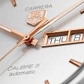 TAG Heuer TAG Heuer Carrera WAR201D.FC6291 carrera швейцарские мужские часы на браслете кожаный боковой вид