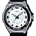 Casio Casio Collection MWC-100H-7A  MWC-100H-7AVEF кварцевые мужские часы  белый циферблат, браслет пластик — вид спереди