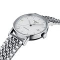 Tissot Tissot Everytime Swissmatic T109.407.11.031.00 механические мужские часы часы, крупный план белый циферблат