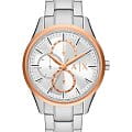 Armani Exchange Armani Exchange Dante AX1870  AX1870 кварцевые мужские часы  серебристый циферблат, браслет нержавеющая сталь — вид спереди