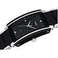 Rado Rado Integral Diamonds R20206712 integral швейцарские мужские часы на браслете сталь + керамические вставки боковой вид