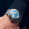 Breitling Breitling Chronomat B01 42 Six Nations Italy AB0134A41C1A1 мужские часы синий циферблат на запястье