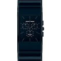 Jacques Lemans Jacques Lemans High Tech Ceramic 1-1941H  1-1941H кварцевые мужские часы  синий циферблат, браслет сталь + керамические вставки — вид спереди