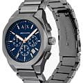 Armani Exchange Armani Exchange Rafael AX4182  итальянские мужские часы на браслете нержавеющая сталь с ip-покрытием боковой вид