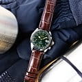 Seiko Seiko Prospex SPB121J1 мужские часы зеленый циферблат на запястье