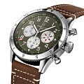Breitling Breitling Super Avi B04 Chronograph GMT 46 Curtiss Warhawk AB04452A1L1X1  наручные мужские часы фото под углом.