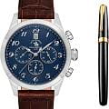 Santa Barbara Polo & Racquet Club Santa Barbara Polo & Racquet Club Noble SB.1.10551-2  наручные мужские часы фото под углом.