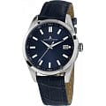 Jacques Lemans Jacques Lemans 1-1868G  1-1868G кварцевые мужские часы   циферблат, браслет кожа + текстиль — вид спереди