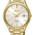 Seiko Seiko Conceptual Series Dress SGEH72P1  SGEH72P1 кварцевые мужские часы  шампань циферблат, браслет  — вид спереди