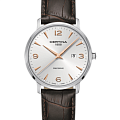 Certina Certina DS Caimano C035.410.16.037.01 DS Caimano C0354101603701 кварцевые мужские часы  серебристый циферблат, браслет кожаный — вид спереди