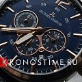 Jacques Lemans Jacques Lemans 1-1645i  австрийские мужские часы на браслете кожа + текстиль боковой вид