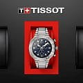 Tissot Tissot T-Race Chronograph 2022 T141.417.11.041.00 мужские часы синий циферблат на запястье