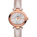 Tissot Tissot Glamorous Lady 18K Gold T917.310.76.116.00  T9173107611600 кварцевые женские часы  перламутровый циферблат, браслет кожаный — вид спереди