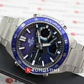 Casio Casio Edifice EFV-C110D-2AVDF (EFV-C110D-2A) EFV — задняя крышка сталь алюминий металл корпуса японские часы