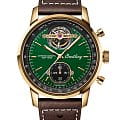 Breitling Breitling Top Time B21 Ford Mustang NB21251A1L1X1  NB21251A1L1X1 механические мужские часы  зеленый циферблат, браслет кожаный — вид спереди