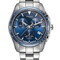 Rado Rado Hyperchrome Chronograph R32259203  R32259203 кварцевые мужские часы  синий циферблат, браслет нержавеющая сталь — вид спереди