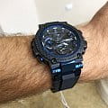 Casio Casio G-Shock Premium MTG-B1000XB-1A MTG — задняя крышка сталь металл карбон корпуса японские часы