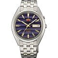 Orient Orient EM0401PD (FEM0401PD)  FEM0401PD механические мужские часы  синий циферблат, браслет  — вид спереди
