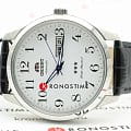 Orient Orient AB0B004W (FAB0B004W) 3 stars 21 jewels японские мужские часы на браслете кожаный боковой вид