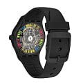 Swatch SO30B400 наручные мужские часы застежка крупным планом