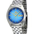 Orient Orient AB0000AL (FAB0000AL)  FAB0000AL механические мужские часы  голубой циферблат, браслет  — вид спереди