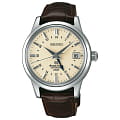 Seiko Seiko Grand Seiko SBGM021G  SBGM021G  мужские часы  бежевый циферблат, браслет кожа + текстиль — вид спереди