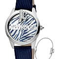 Just Cavalli Just Cavalli JC1L099L0015  JC1L099L0015 кварцевые женские часы   циферблат, браслет кожаный — вид спереди